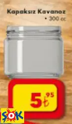 KAPAKSIZ KAVANOZ 300 CC